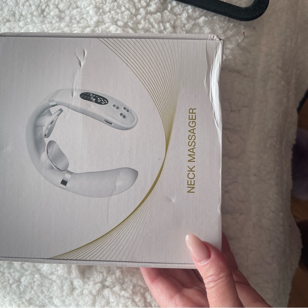 White Neck Massager